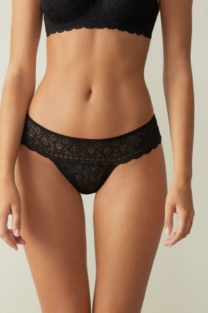 Intimissimi Kanten Brazilian Zwart | GNLUC55429